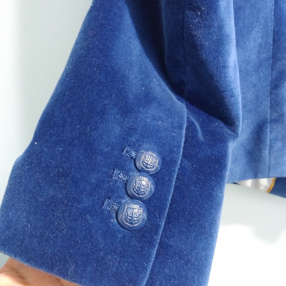Talbots Women's Velvet Blazer - Picture 4 of 8